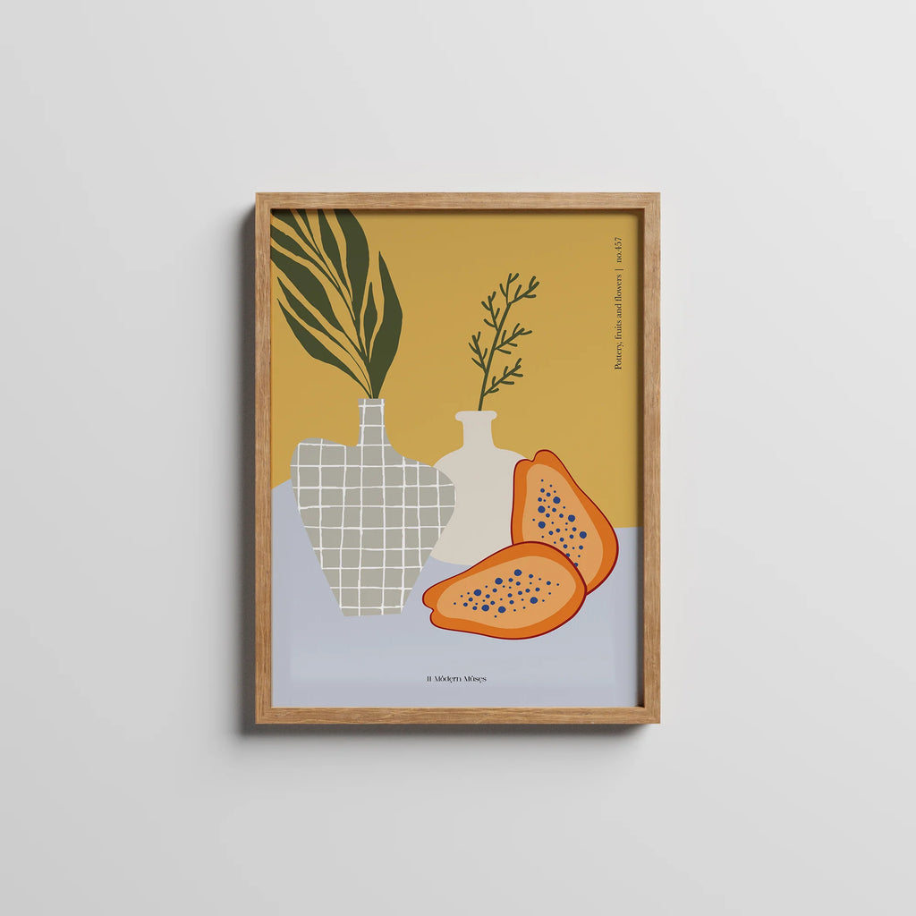 Pottery, fruits & flowers | no. 457