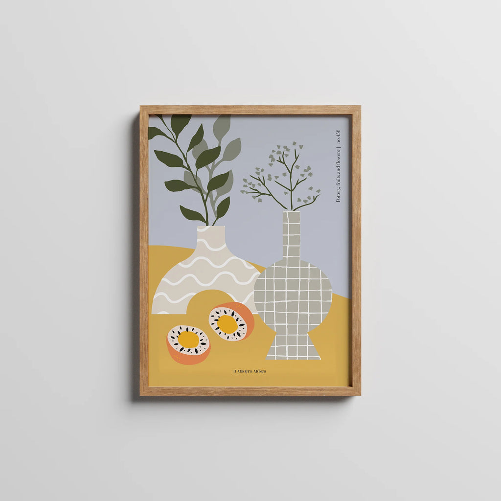 Pottery, Fruits & Flowers | no. 458