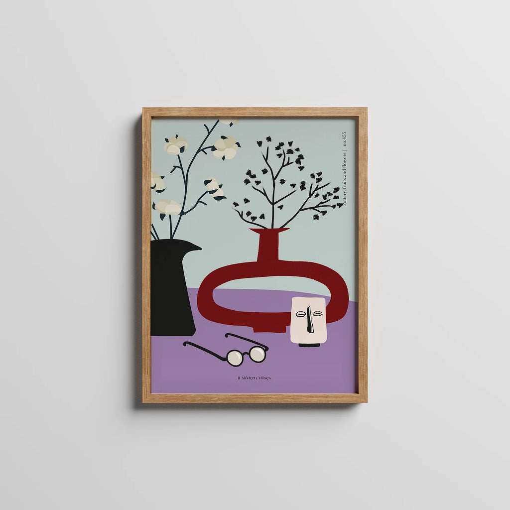 Pottery, fruits & flowers | no. 455