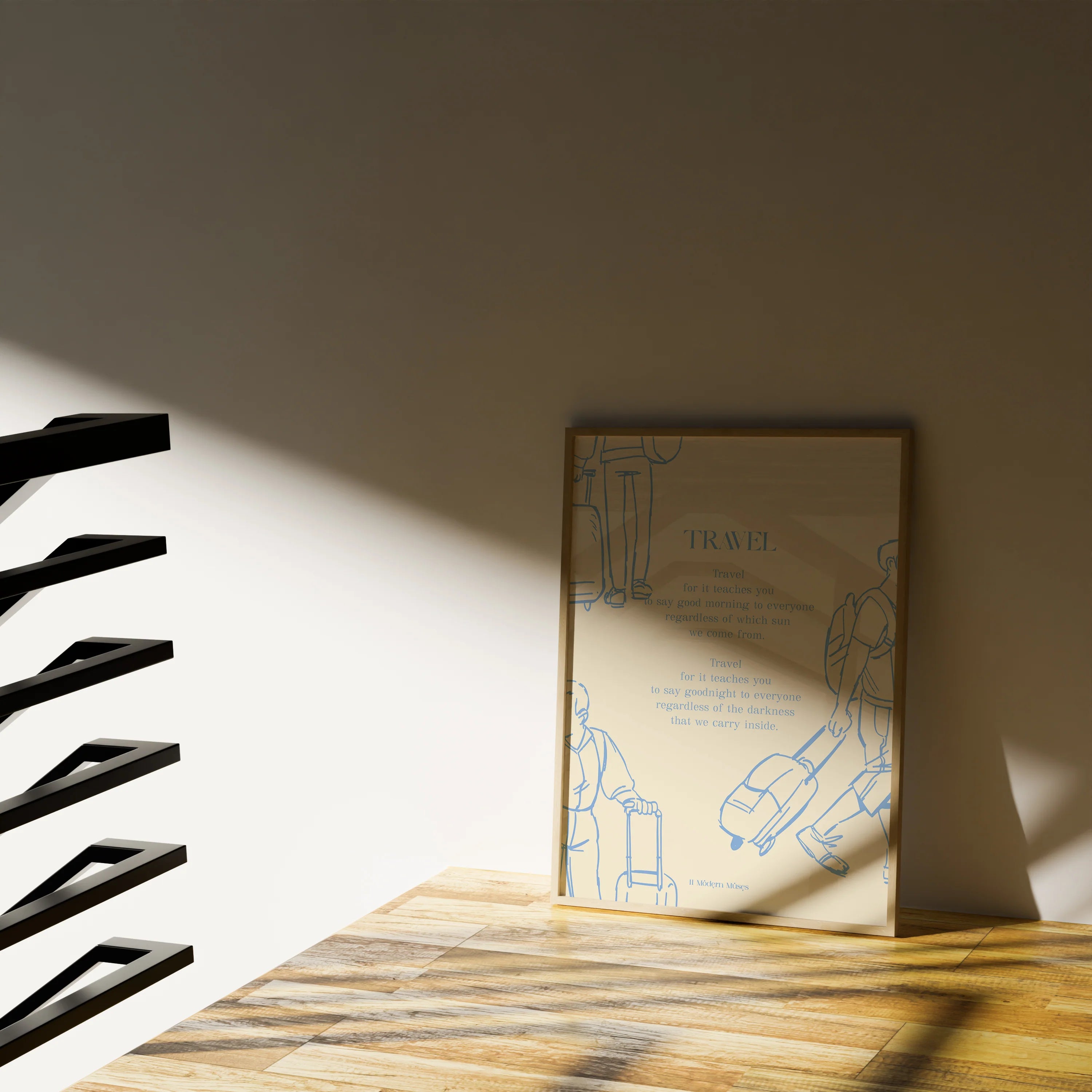 Travel | Framed Poemprint