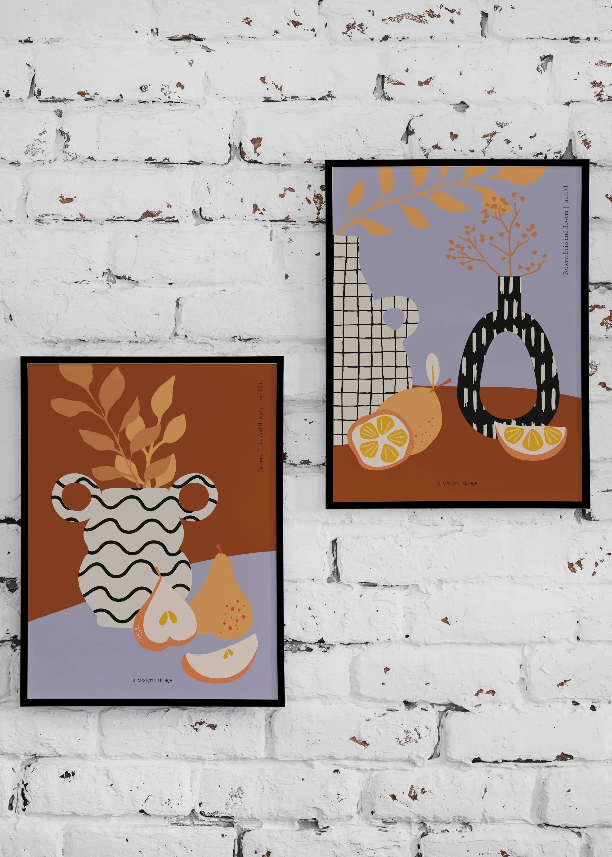 Pottery, fruits & flowers | no. 453