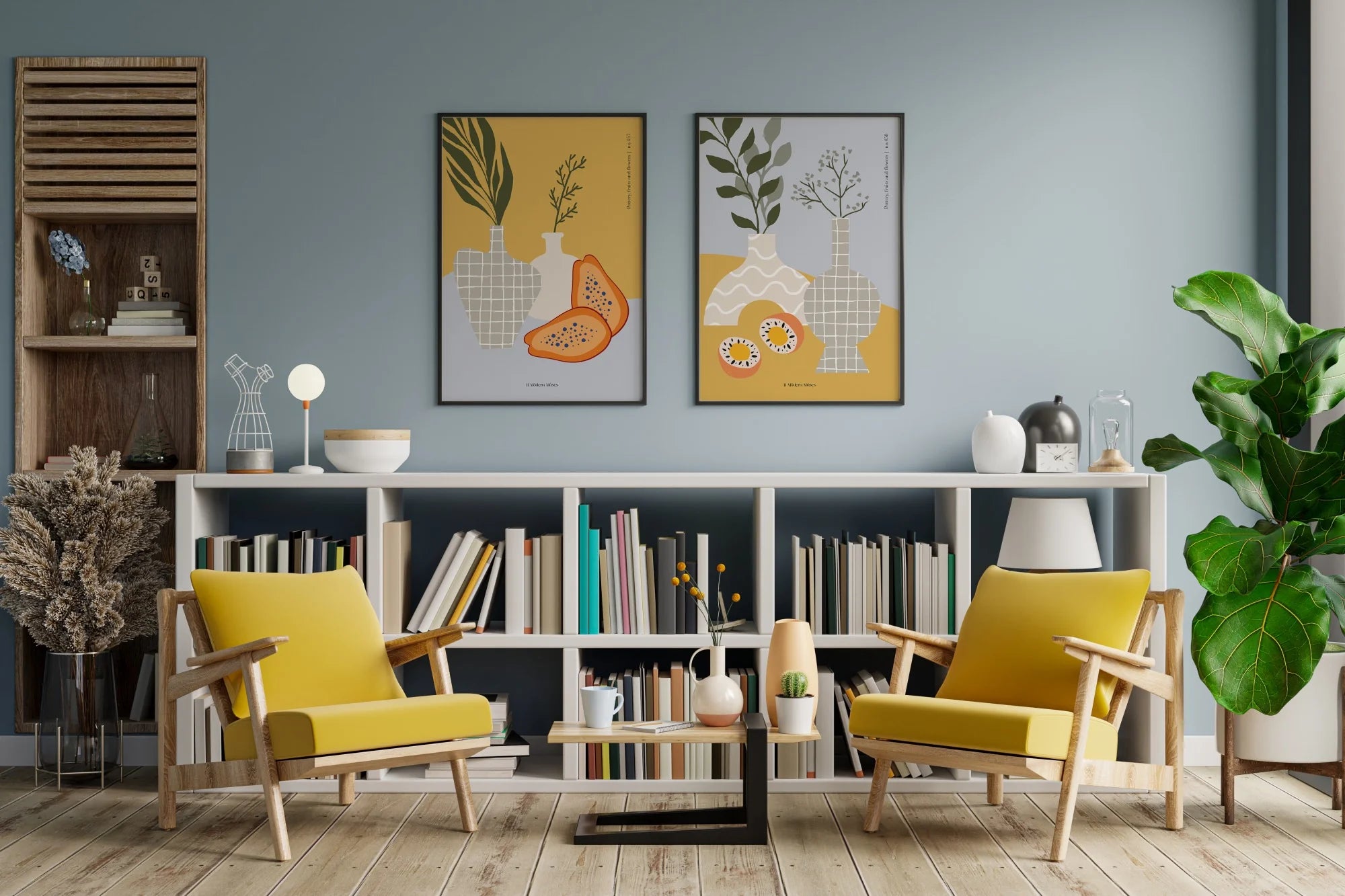 Pottery, fruits & flowers | no. 457