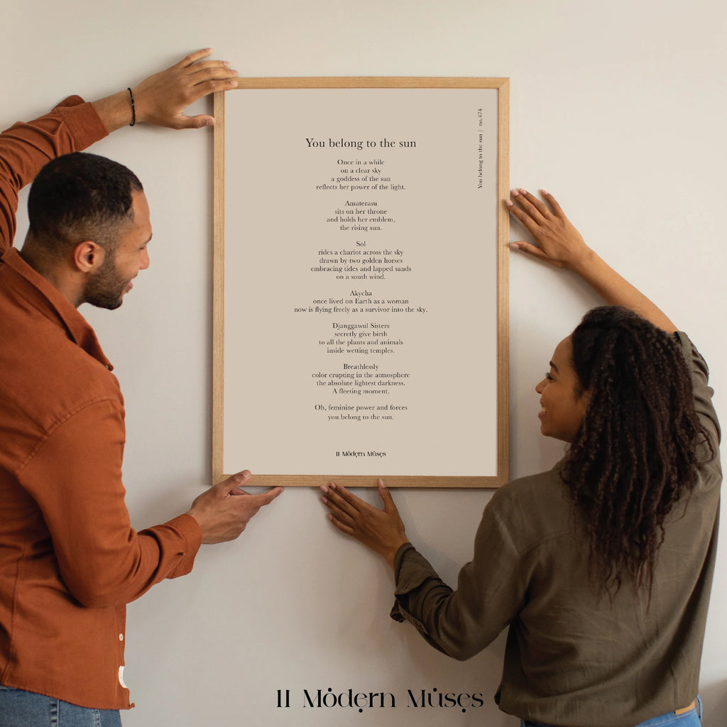 You belong to the sun | no. 474