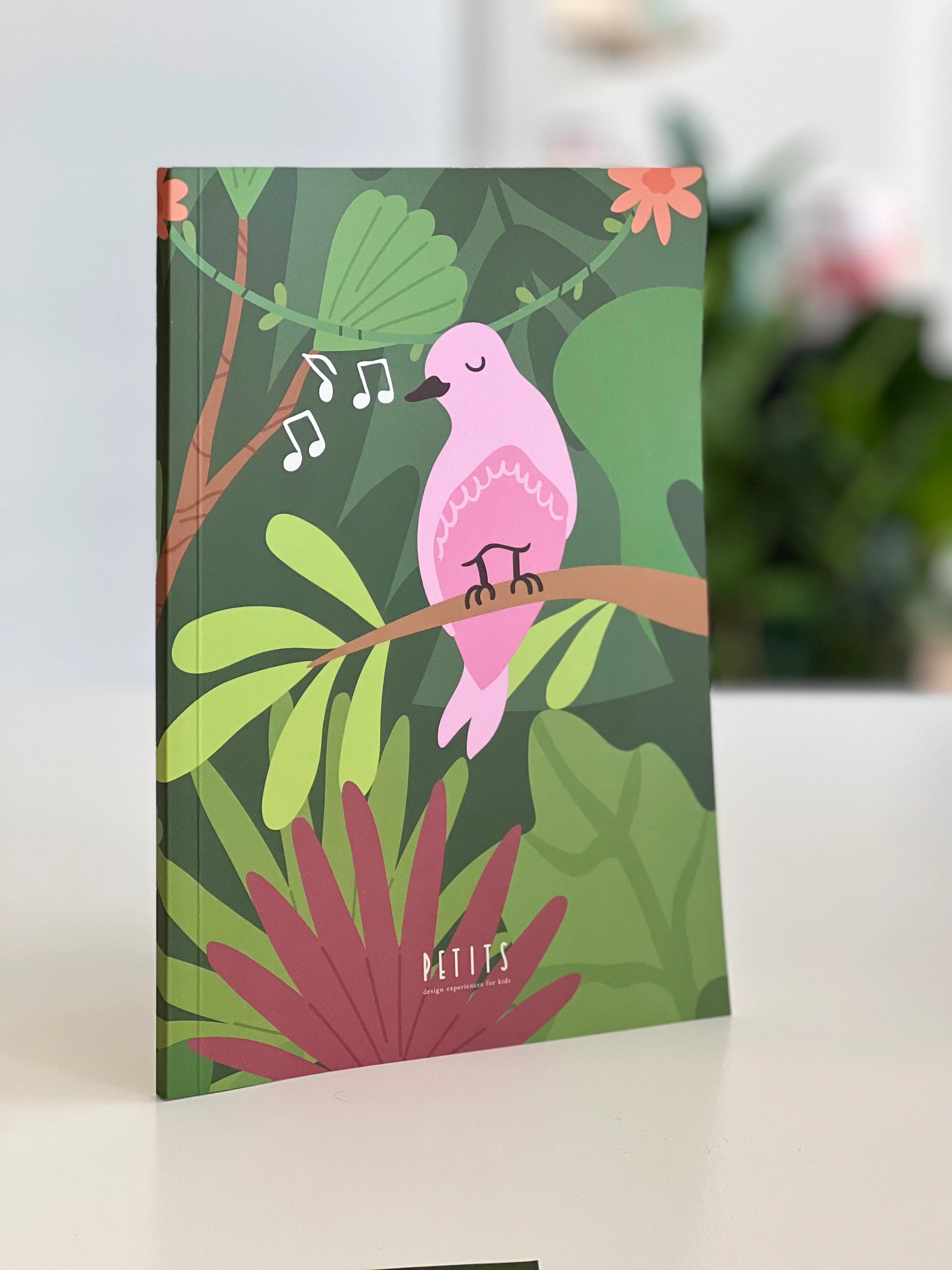 Ροζ παπαγαλάκι | Pink parrot