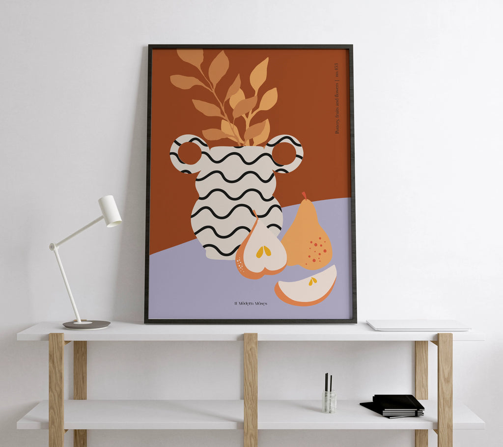 Pottery, fruits & flowers | no. 453