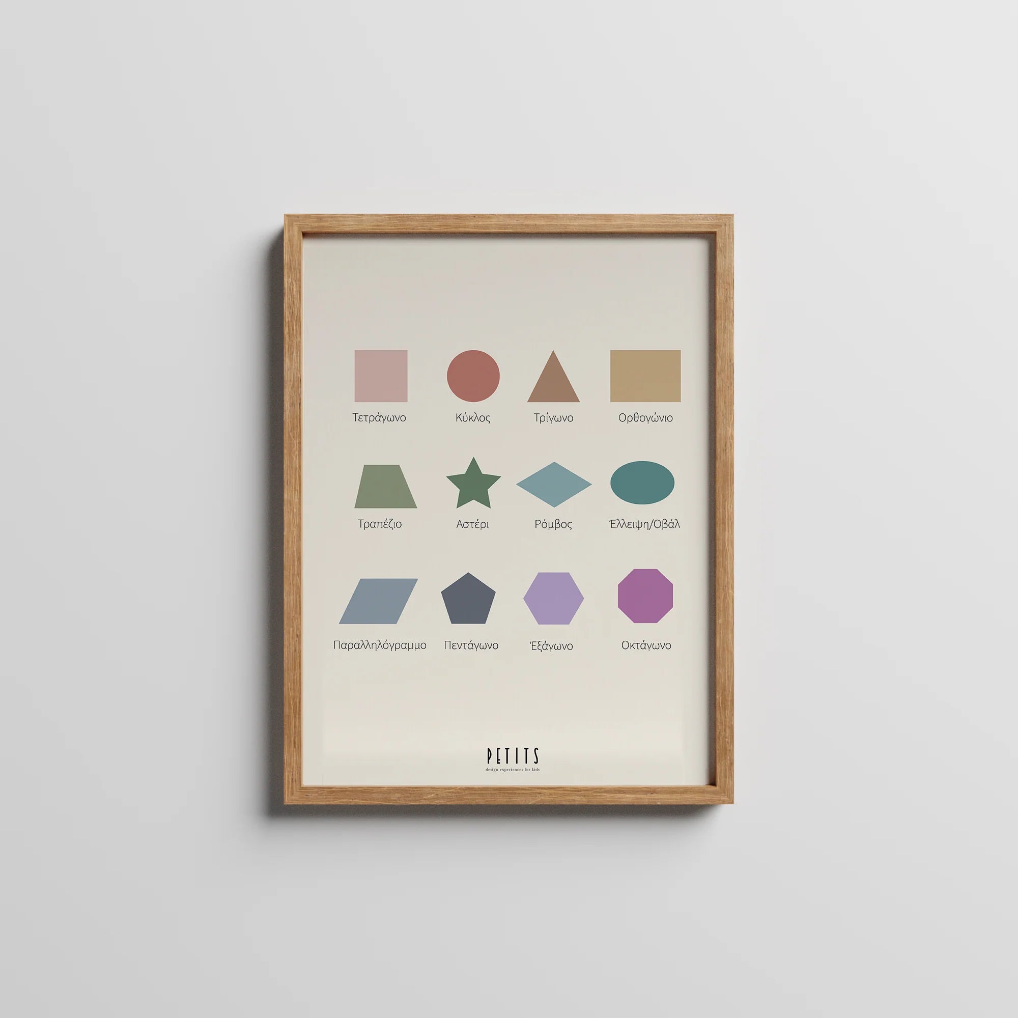 Educational artprints | Shapes