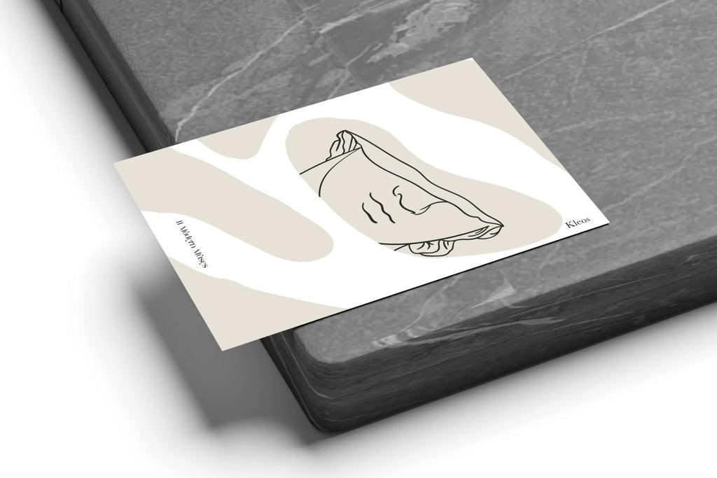 Kleos | Cardpostal inspired from Greece