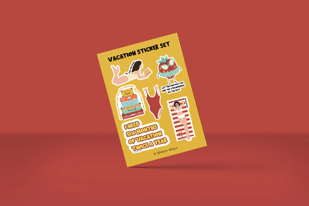 Vacation Sticker Pack