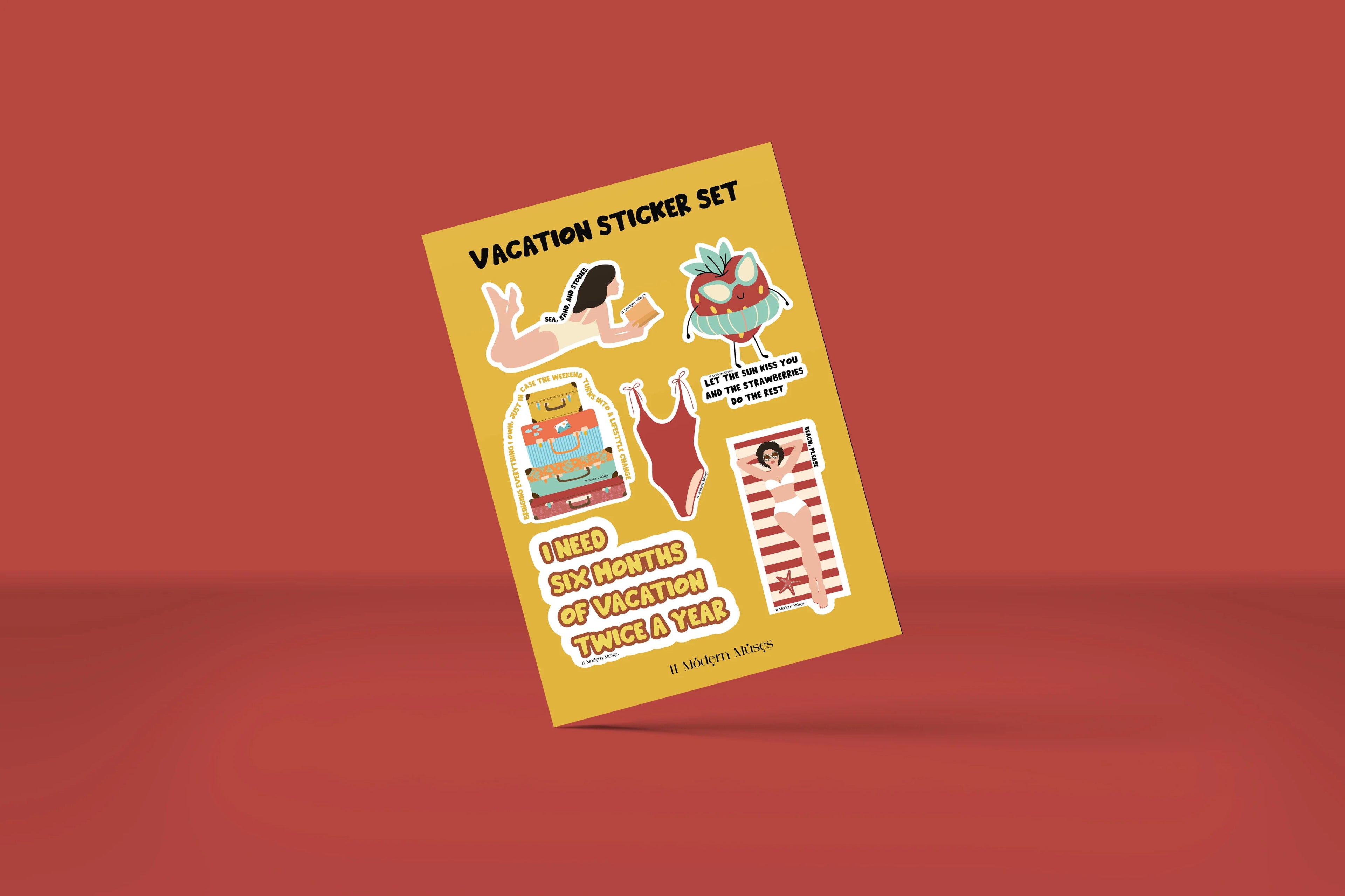 Vacation Sticker Pack