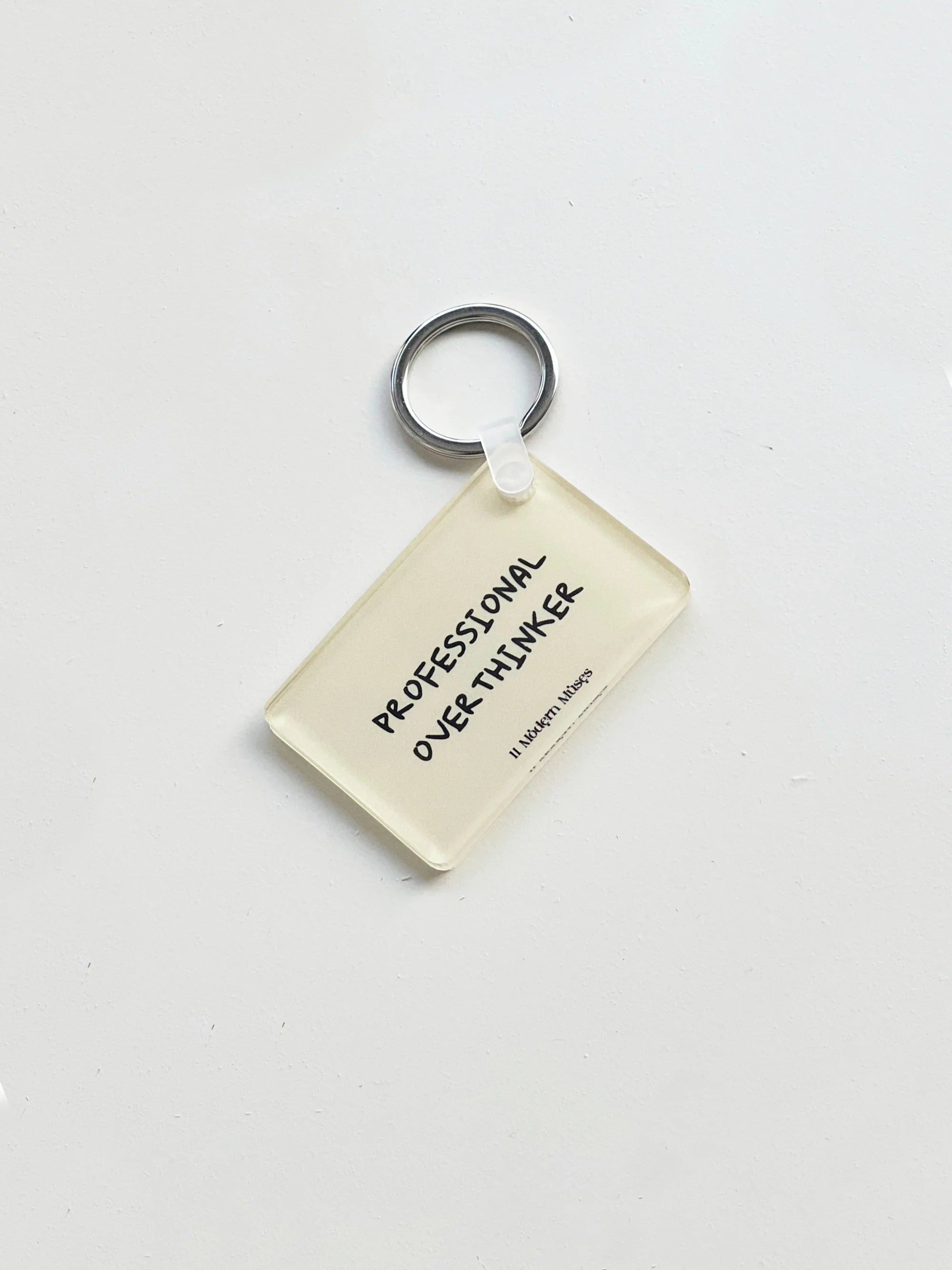 Professional Overthinker [keychain]