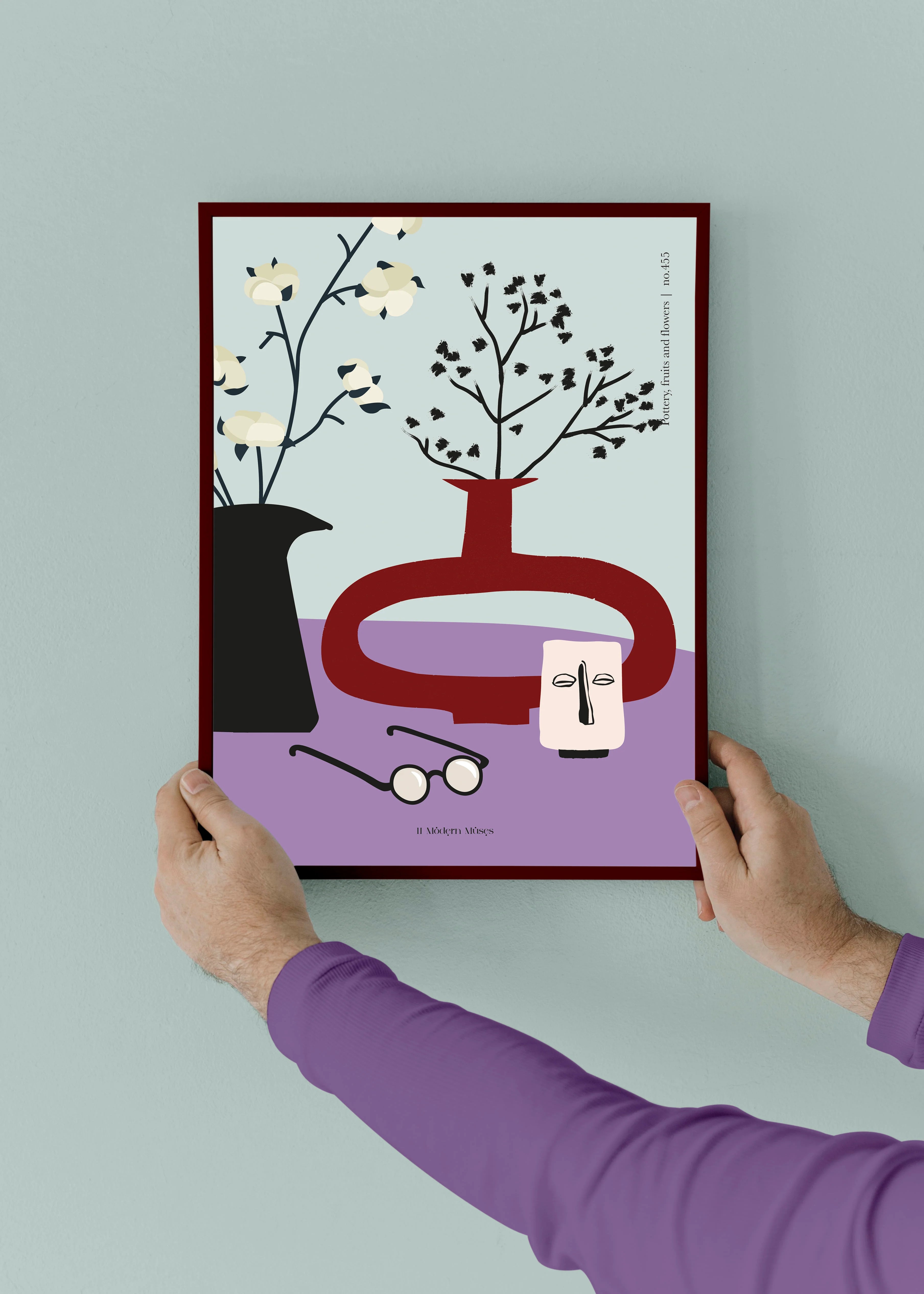 Pottery, fruits & flowers | no. 455