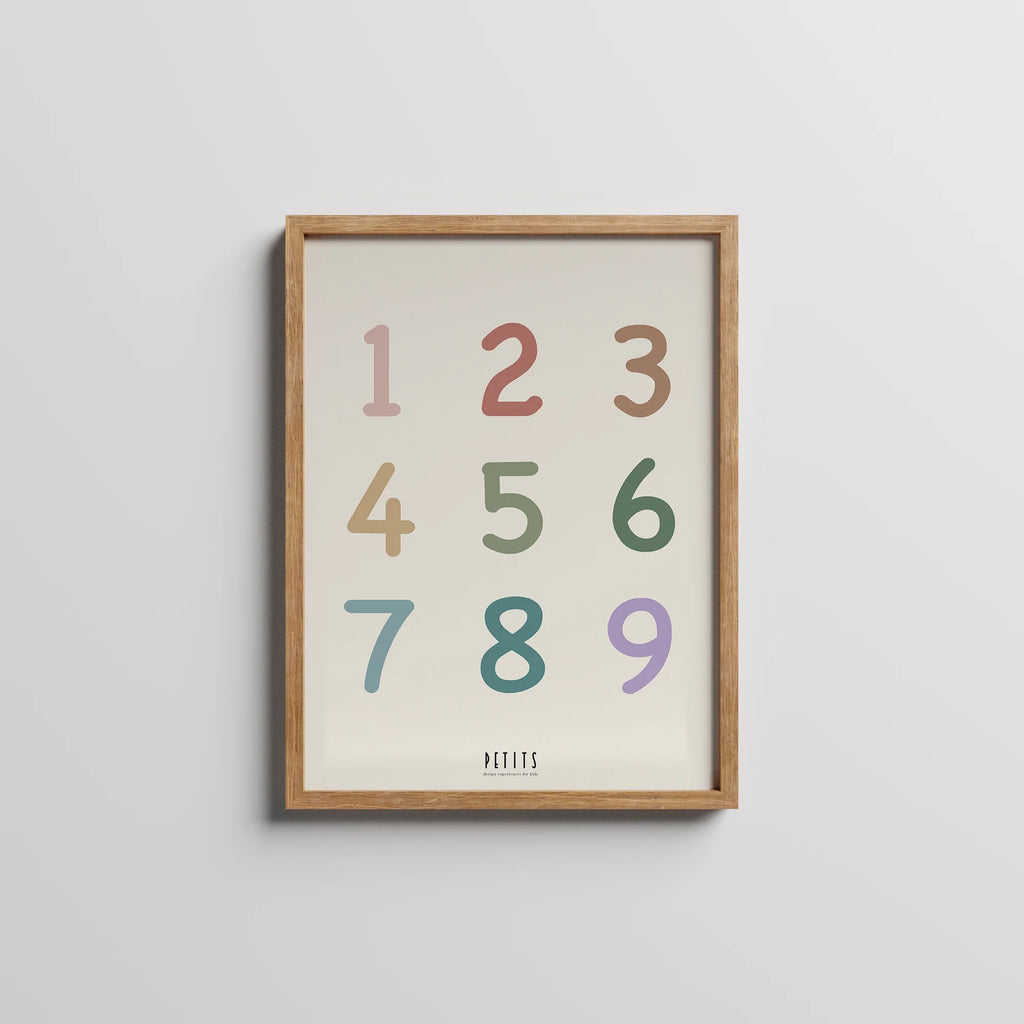 Educational artprints | Numbers