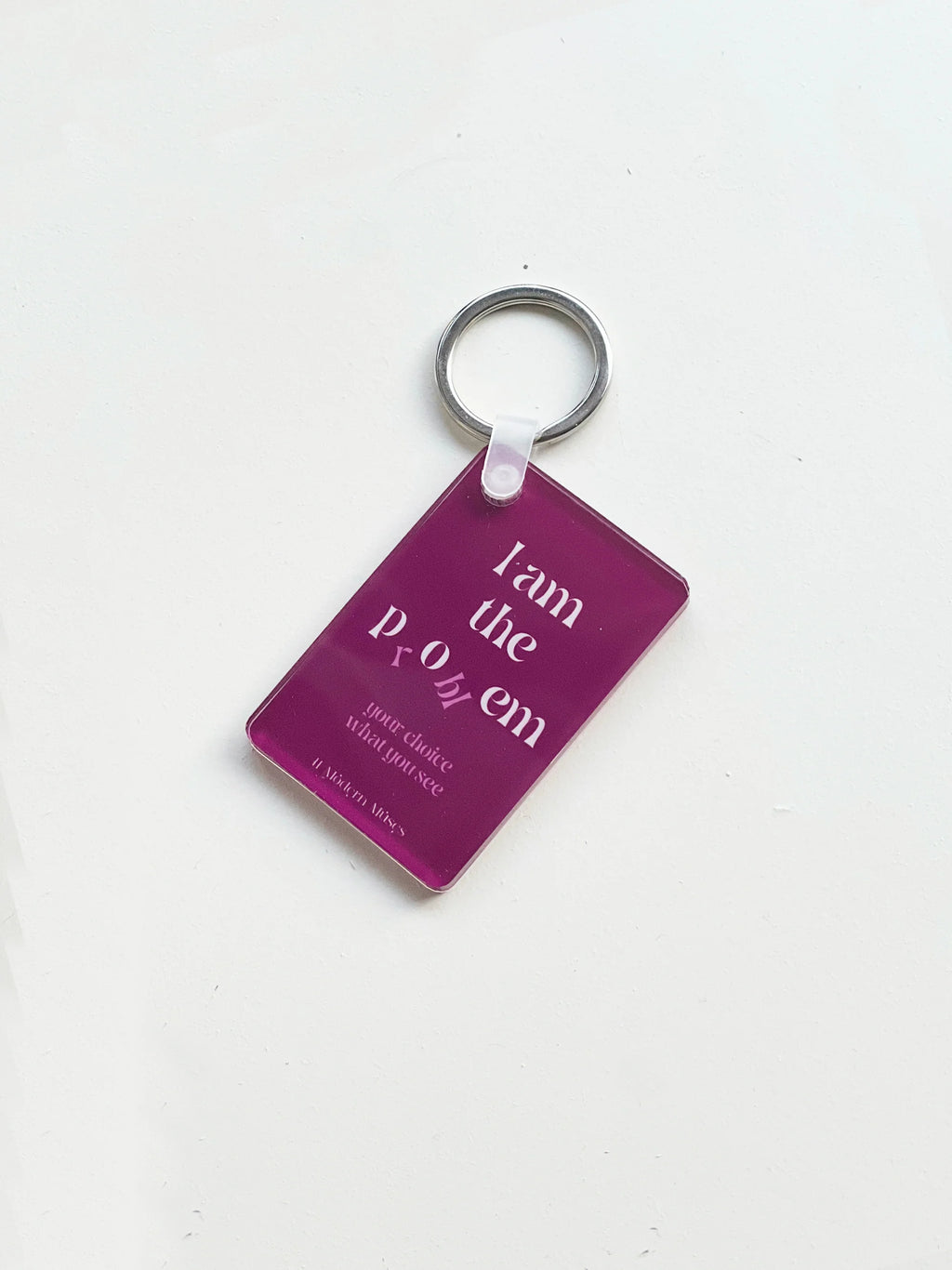 I am the poem [keychain]