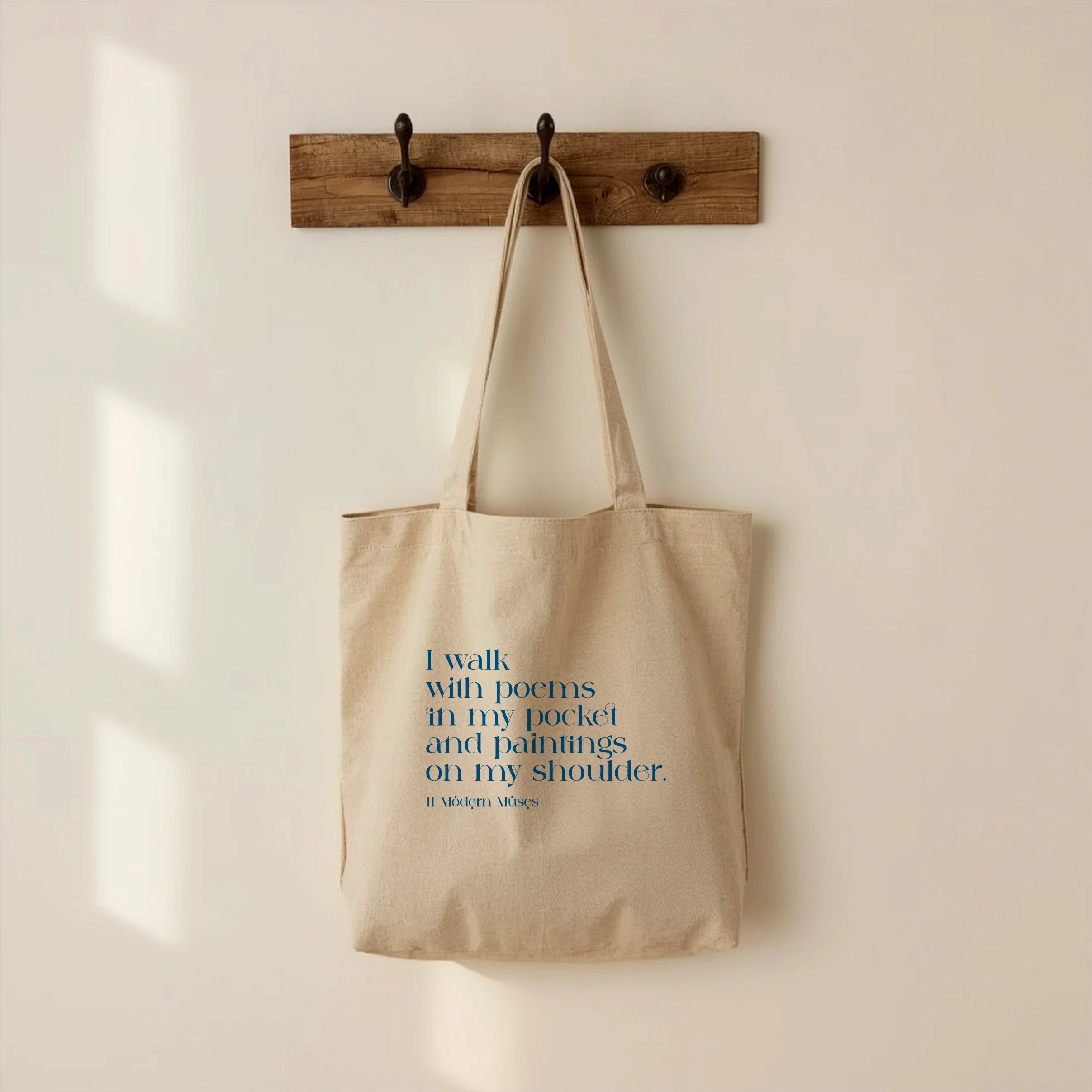 I walk with poems | Tote Bag