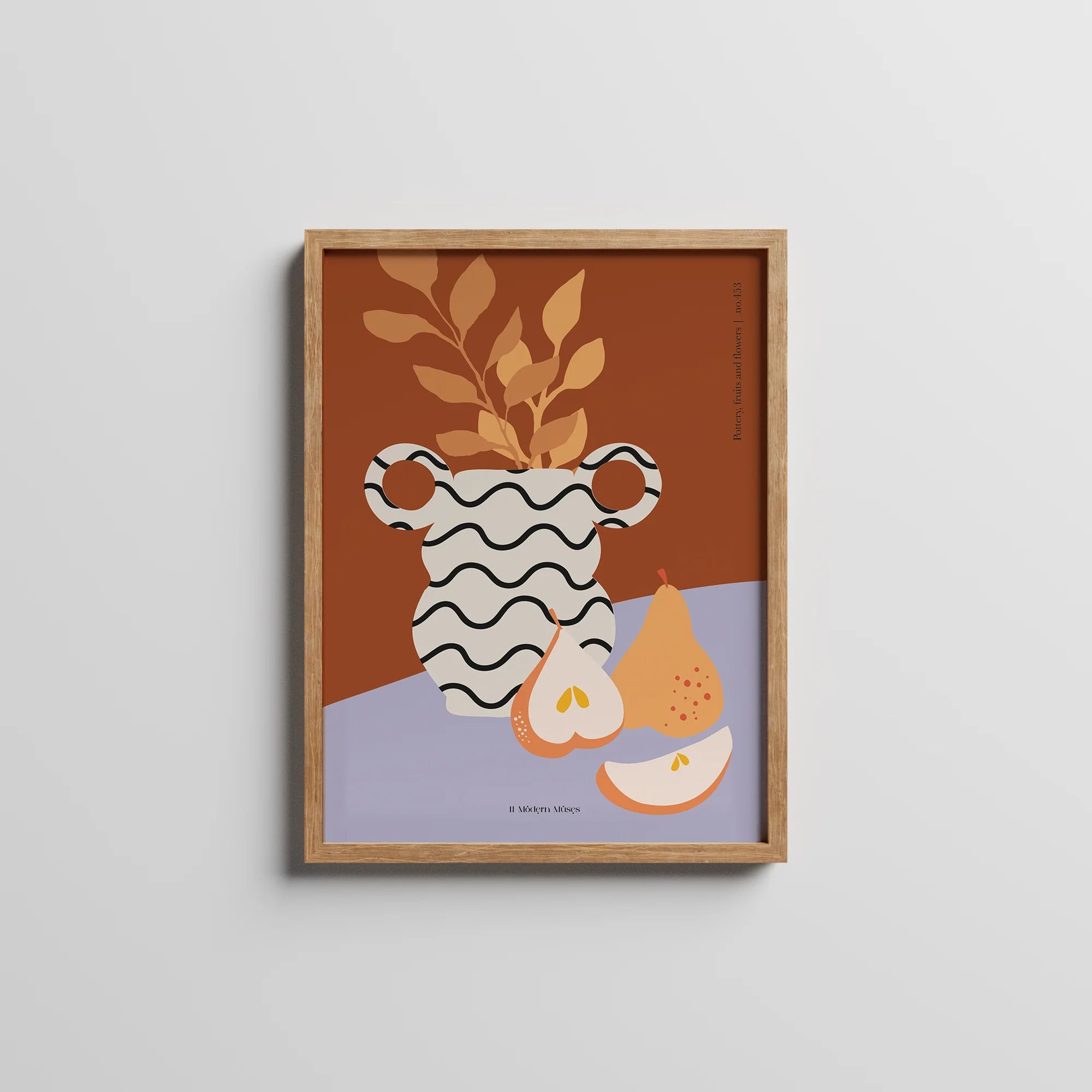 Pottery, fruits & flowers | no. 453