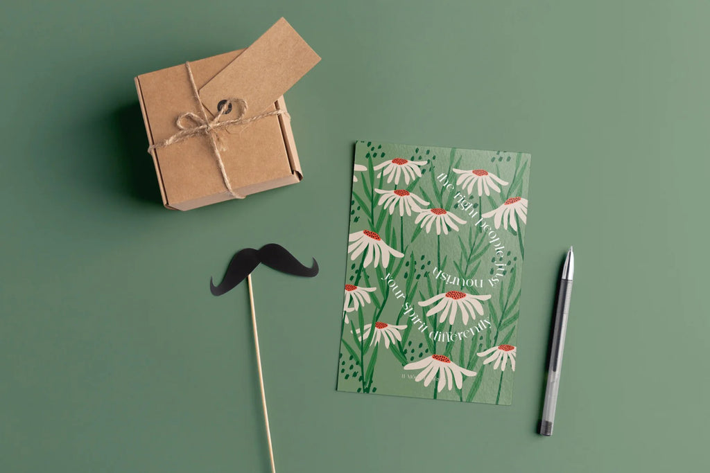 The right people just nourish your spirit differently | Just Because Greeting Card