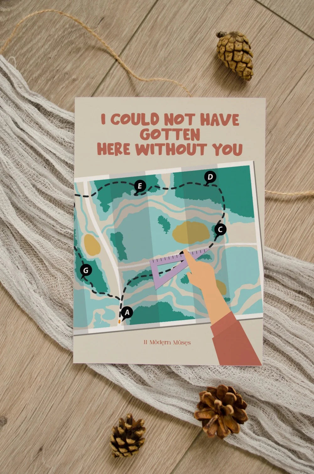 i could not have gotten  here without you